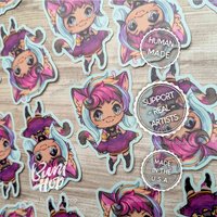 Kitty Nomi (IWATEX) Vinyl Sticker