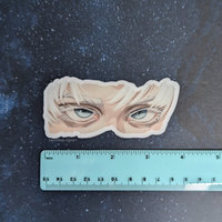 Eyes On You Sticker - Clear Waterproof Vinyl Sticker