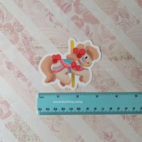 Carousel Horse Stickers - Waterproof Vinyl Stickers