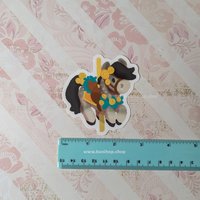 Carousel Horse Stickers - Waterproof Vinyl Stickers