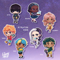 Stratos Kids - IWATEX - Waterproof Vinyl Stickers