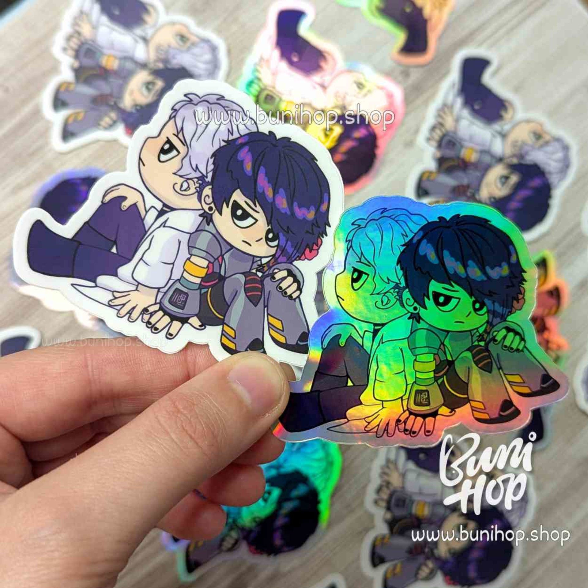 Twins (IWATEX) Vinyl Sticker