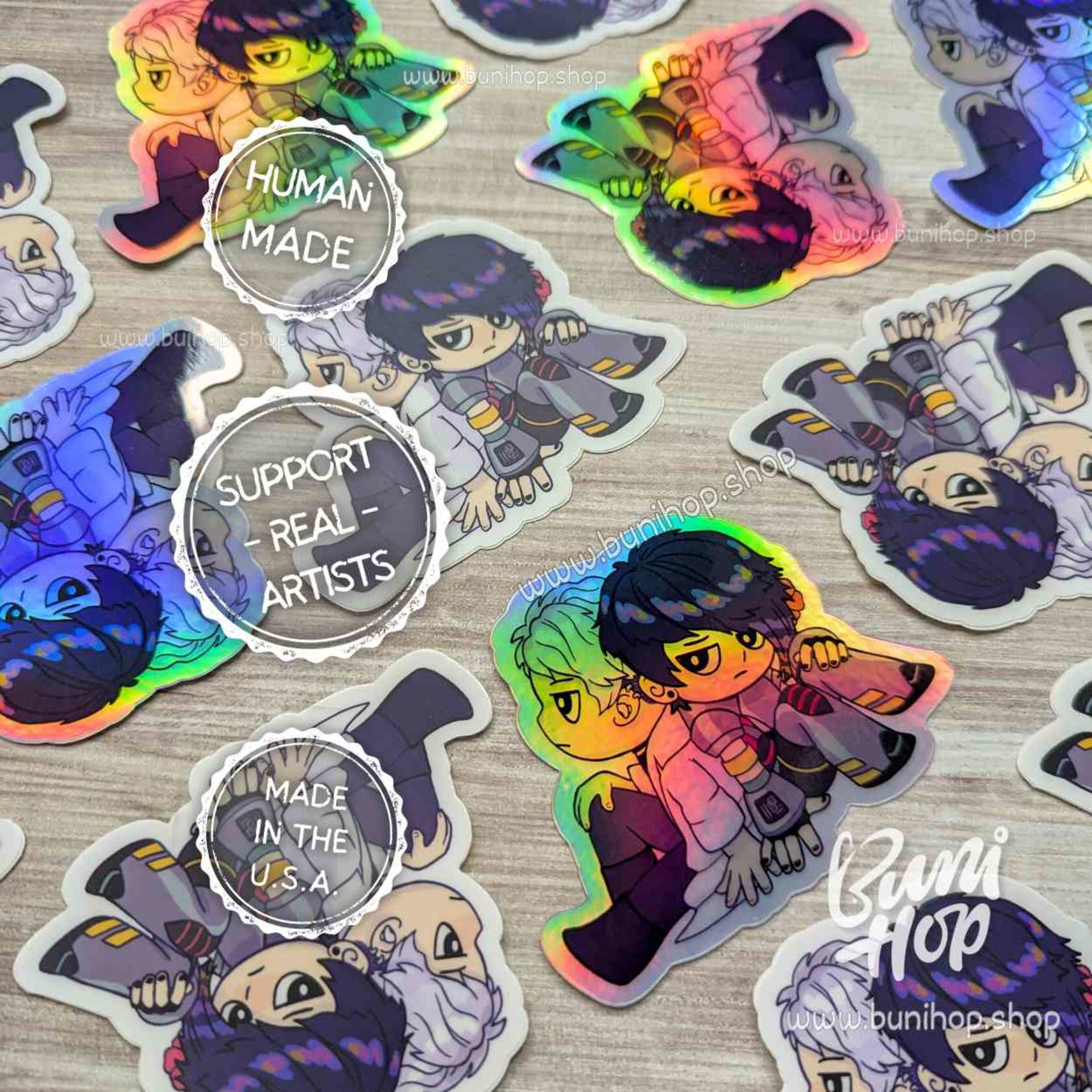 Twins (IWATEX) Vinyl Sticker