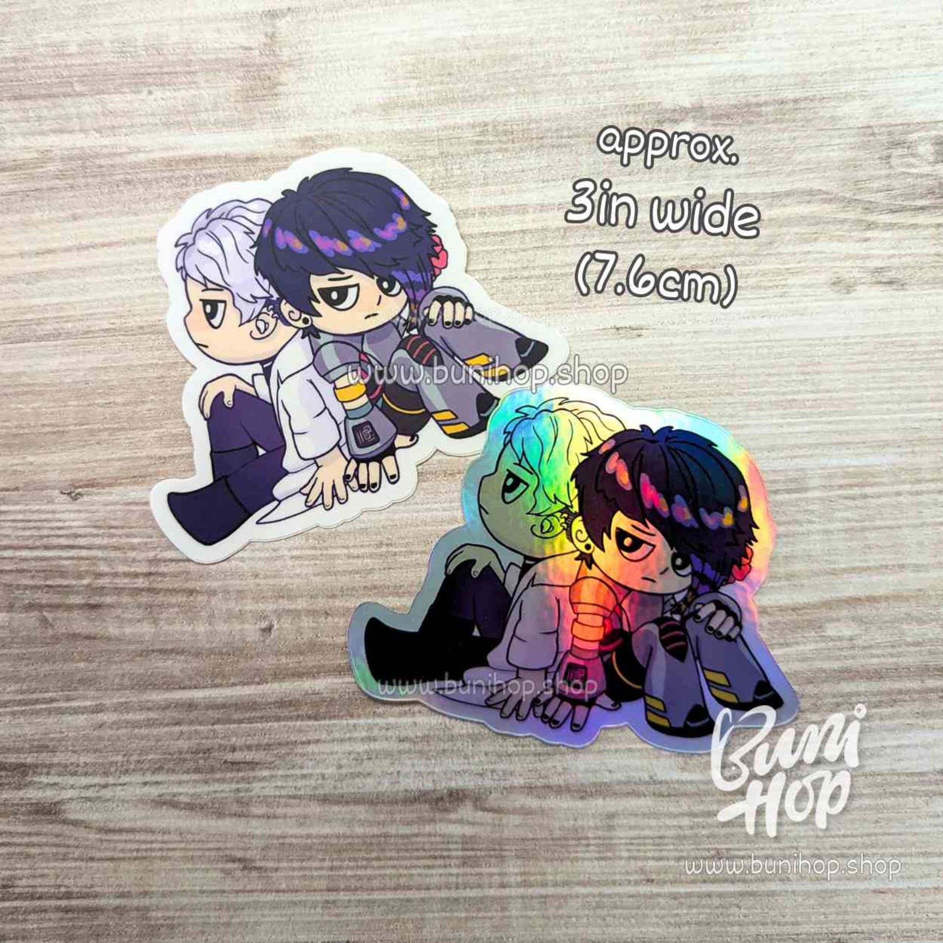 Twins (IWATEX) Vinyl Sticker