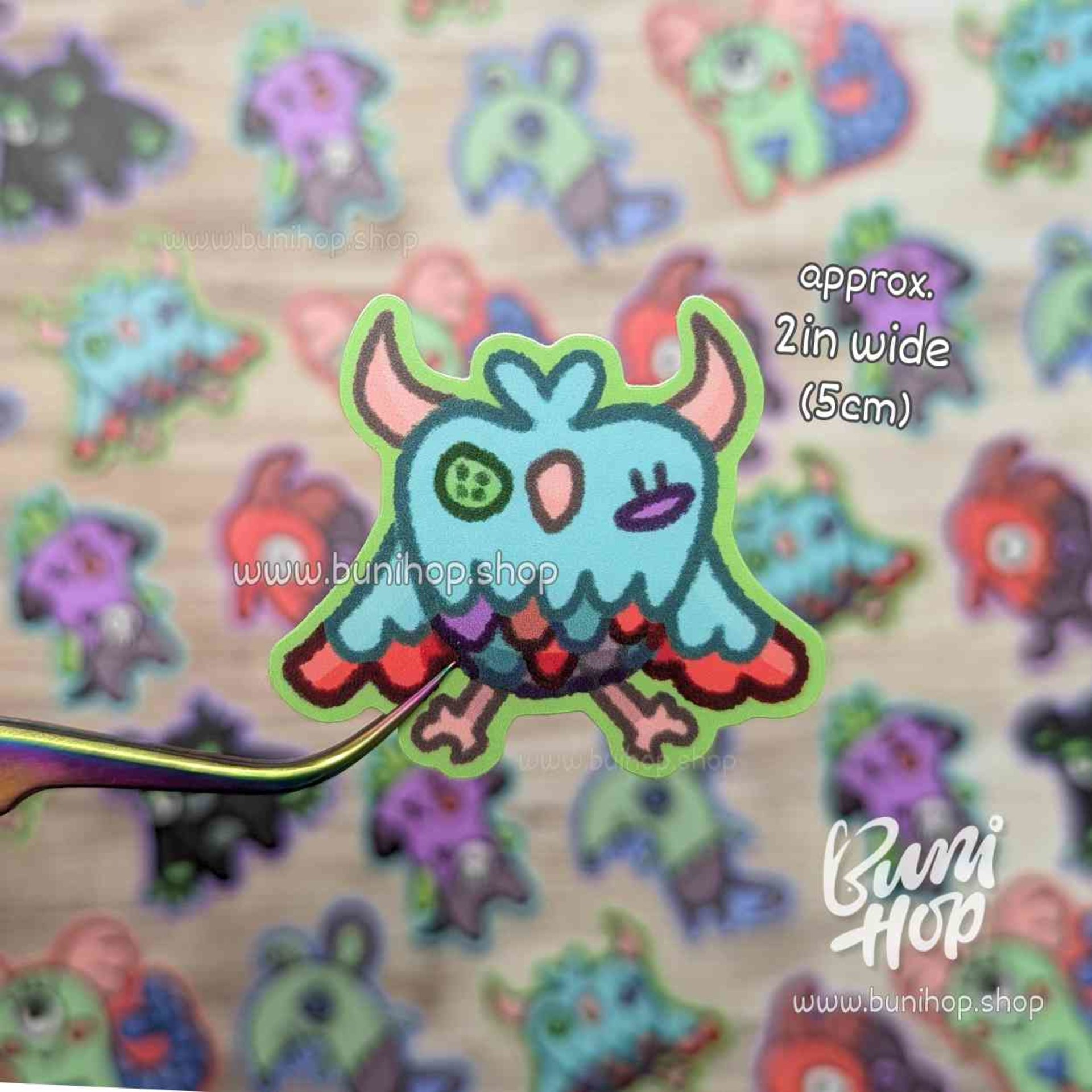 Monster Doll Vinyl Stickers