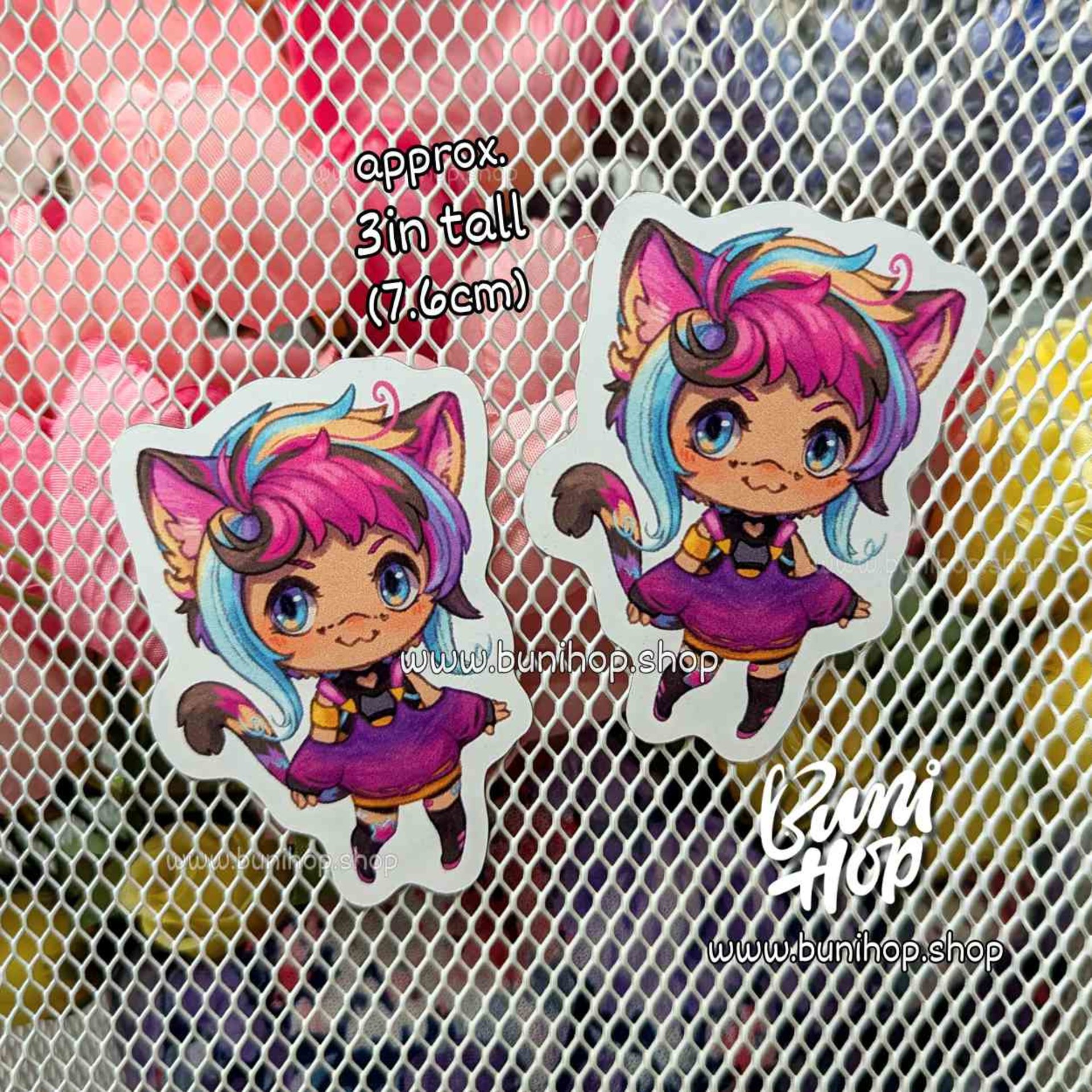 Kitty Nomi (IWATEX) Fridge Magnet