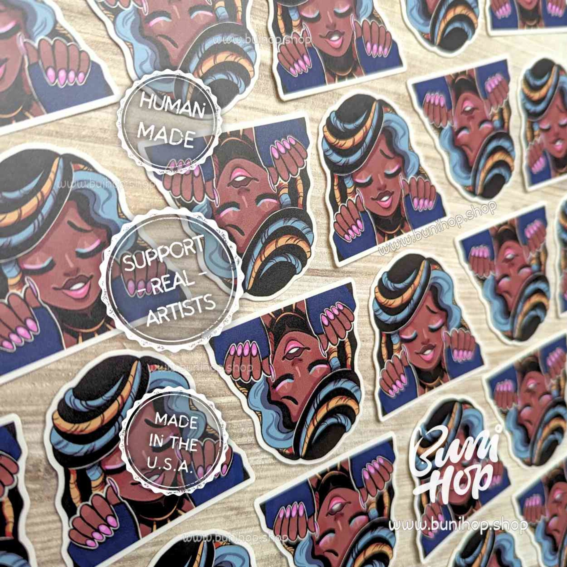 Marz Slay (IWATEX) Vinyl Sticker