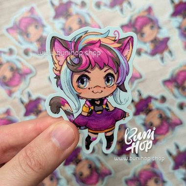 Kitty Nomi (IWATEX) Vinyl Sticker