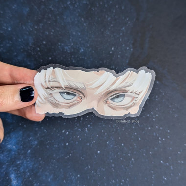Eyes On You Sticker - Clear Waterproof Vinyl Sticker